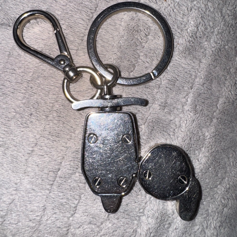 Prada Moped Bag Charm Keychain View 2